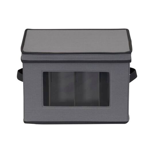 Household Essentials Champagne Glassware Storage Box